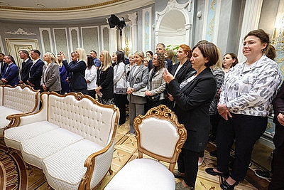 Сотрудники \"Белоруснефть-Минскавтозаправка\" посетили с экскурсией Дворец Независимости