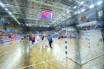 Гандболисты минского СКА сравняли счет в финале чемпионата Беларуси