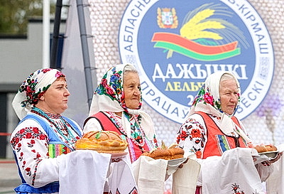 Областной фестиваль-ярмарку \"Дажынкі-2025\" приняли Лельчицы