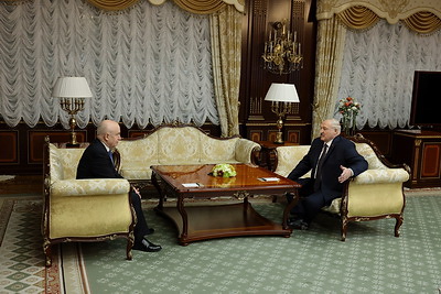 Лукашенко встретился с Лебедевым