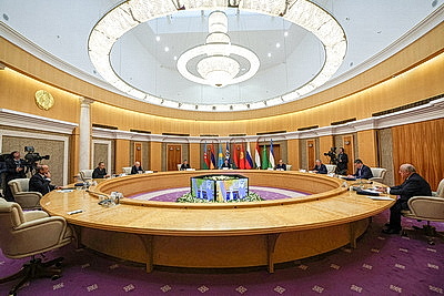 Заседание Совета глав правительств СНГ проходит в Минске