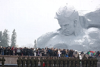 В Брестской крепости приняли присягу более 1,1 тыс. новобранцев