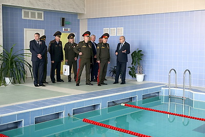 Вольфович встретился с кадетами Минского областного училища в Слуцке