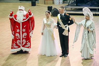 Талантливая молодежь собралась на областном новогоднем балу в Гомеле