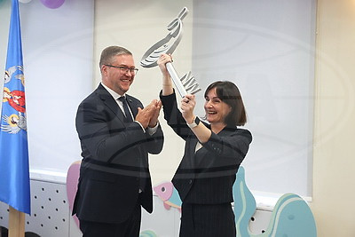 В новом жилом комплексе \"Северный Берег\" открылся первый детский сад