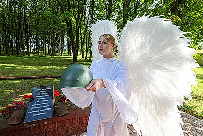 Останки 147 бойцов Красной армии перезахоронили в Витебском районе