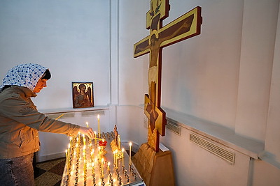В Свято-Успенском кафедральном соборе Витебска прошел молебен, посвященный началу учебного года