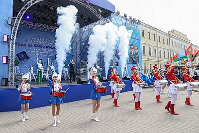 В Минске дан старт третьему трудовому семестру столицы