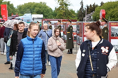 \"Победа в памяти живет\": фотовыставка БЕЛТА представлена в Минске