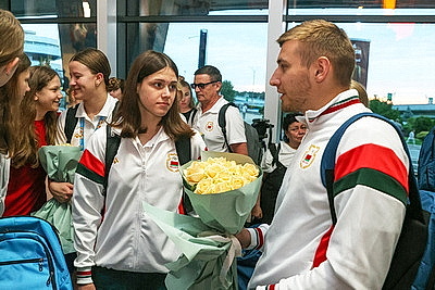 Белорусская делегация вернулась с Европейского юношеского олимпийского фестиваля