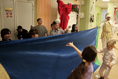 В Глуске открылась усадьба Деда Мороза