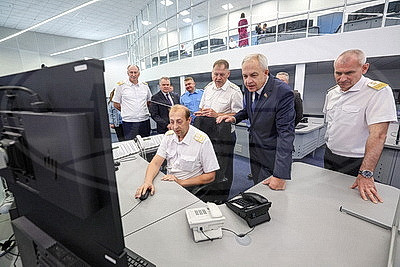 Сергеенко ознакомился с Центром управления перевозками БЖД