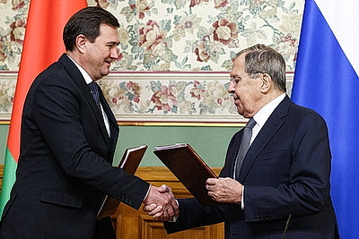 Совместное заседание коллегий МИД Беларуси и России прошло в Москве