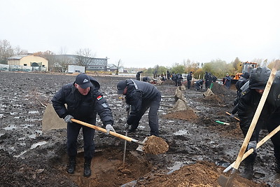 Республиканский субботник проходит в Минске