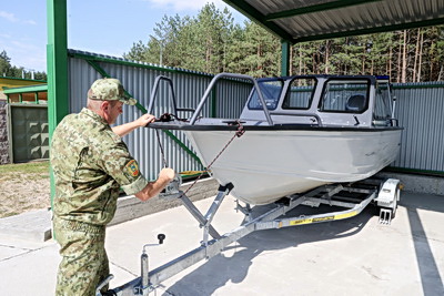 Новую погранзаставу \"Асаревичи\" открыли в Брагинском районе