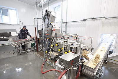 Предприятие по производству соков прямого отжима открылось в Шарковщине