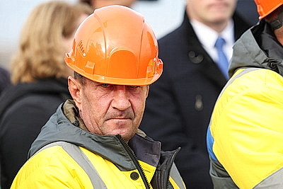 Лукашенко в Мозыре открыл обновленный мост через Припять