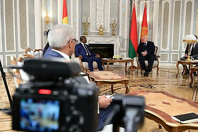 Лукашенко провел переговоры с Президентом Гвинеи-Бисау