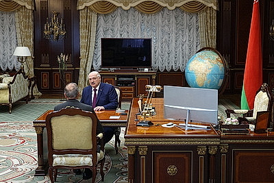Лукашенко встретился с Постпредом Беларуси в ООН