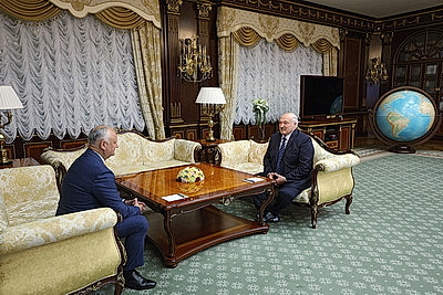 Лукашенко встретился с молдавским политиком и экс-президентом Игорем Додоном