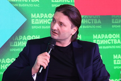В Минске на \"Марафоне единства\" прошла \"Знаковая встреча\"