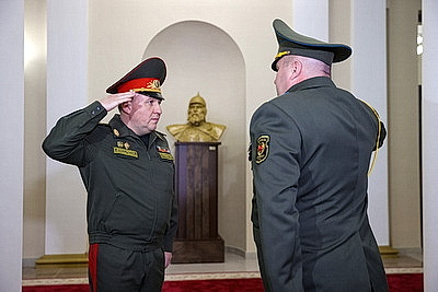 Хренин: созданный в Беларуси цикл военного образования ценится и нашими зарубежными друзьями