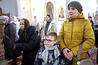 Крест преподобной Евфросинии Полоцкой прибыл в Витебск