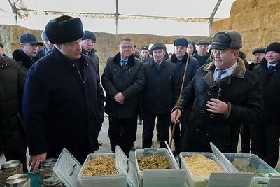 Лукашенко совершил рабочую поездку в Смолевичский район