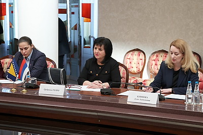 В Мингорисполкоме прошла встреча с парламентской делегацией Республики Сербской