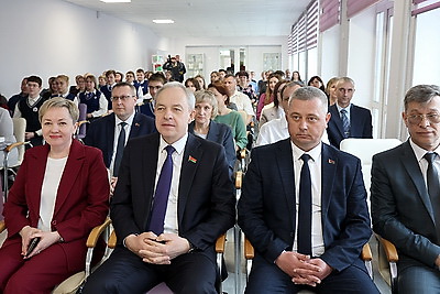 В Шарковщинской СШ с участием Сергеенко наградили лучших учащихся