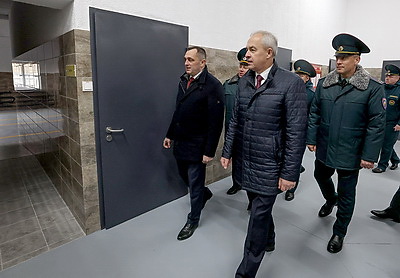 В Шарковщине открыли после реконструкции пожарную аварийно-спасательную часть