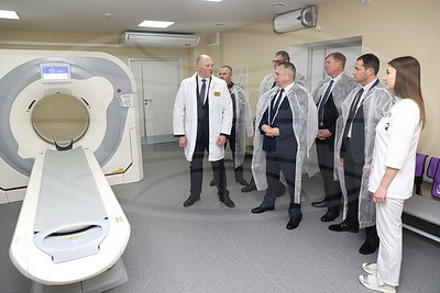 Кабинет компьютерной томографии и обновленный рентген-кабинет открыли в Лельчицах