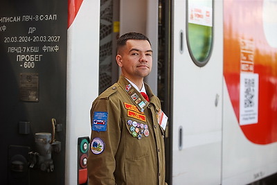 В Бресте встретили участников проекта \"Поезд Памяти\"