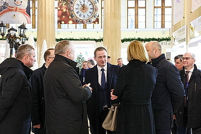 Модернизация и развитие. Турчин посетил павильон Беларуси на ВДНХ в Москве