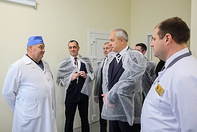 В Поставах введен в эксплуатацию новый корпус центральной районной больницы