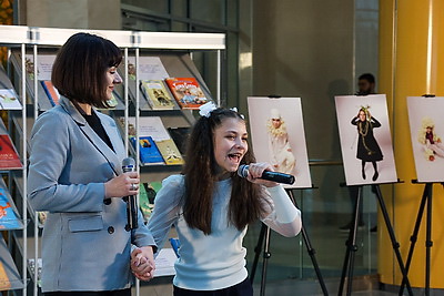При поддержке МИД в Минске открылась инклюзивная выставка воспитанников центра коррекционного обучения