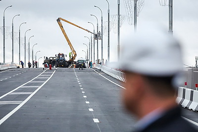 Движение по путепроводу между ул.Московской и пр.Независимости откроют в ночь на 1 ноября