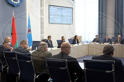 В Мингорисполкоме прошла встреча делегатов ВНС