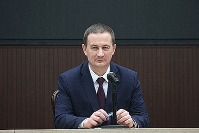 Нового председателя Президиума НАН представили коллективу Академии наук