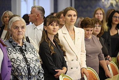 Сотрудники организаций, входящих в систему Управления делами Президента, посетили с экскурсией Дворец Независимости