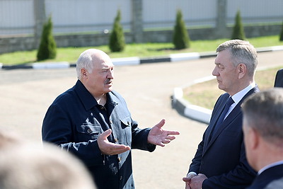 Лукашенко во время рабочей поездки в Витебскую область посетил Оршанский лесхоз