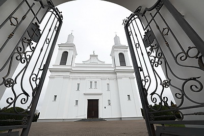 Достопримечательности. Костел Святого Вацлава в Волковыске