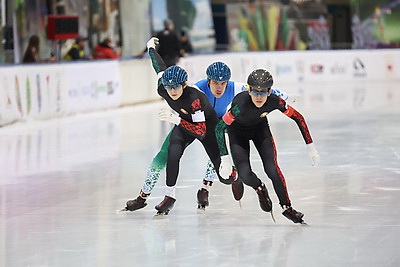 Чемпионат страны по конькобежному спорту проходит на \"Минск-Арене\"