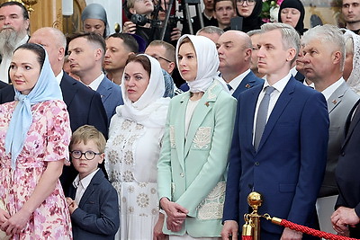 900 лет веры. Праздничные торжества проходят в Спасо-Евфросиниевском монастыре в Полоцке