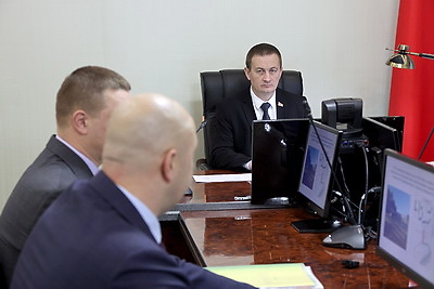 Турчин проводит прием граждан в Минском облисполкоме