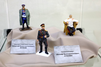 Выставка военно-исторической миниатюры \"Маршалы Победы\" открылась в Витебске