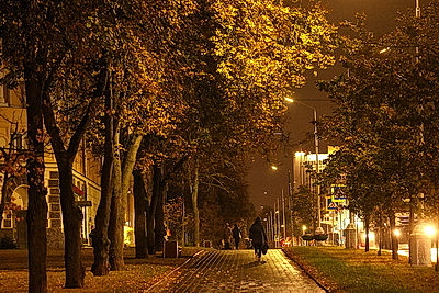 Дождливый вечер в Минске