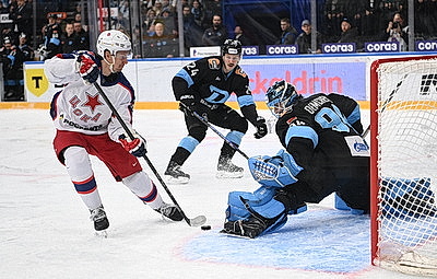 Хоккеисты \"Динамо-Минск\" обыграли московский ЦСКА