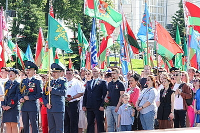 Праздничные мероприятия ко Дню Независимости проходят в Витебске