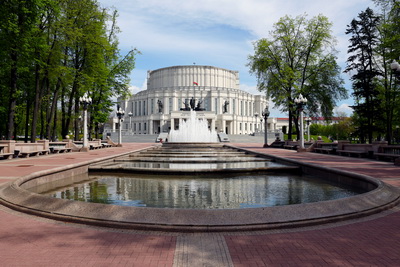 Сезон фонтанов открылся в Минске